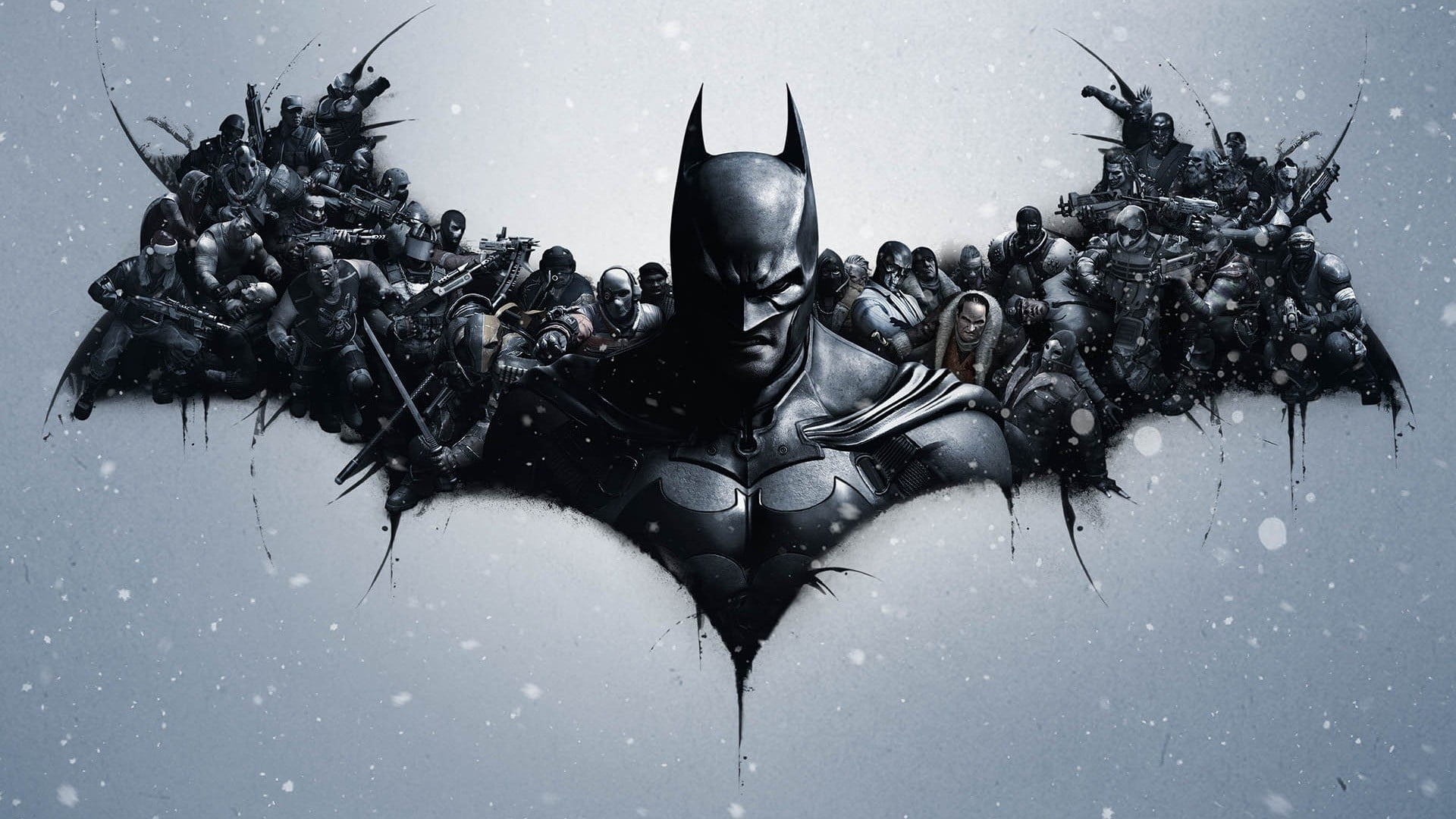 Batman wallpaper logo video games Arkham Origins 2k