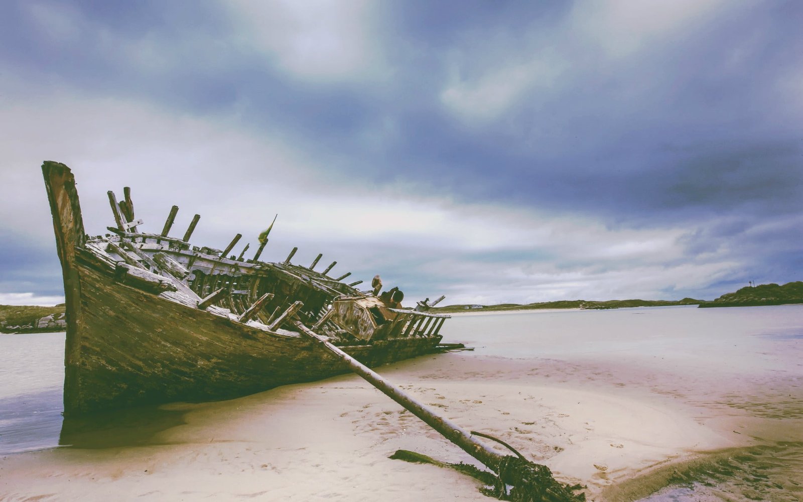 sea beach water cloud sky nautical vessel beauty in nature 2k
