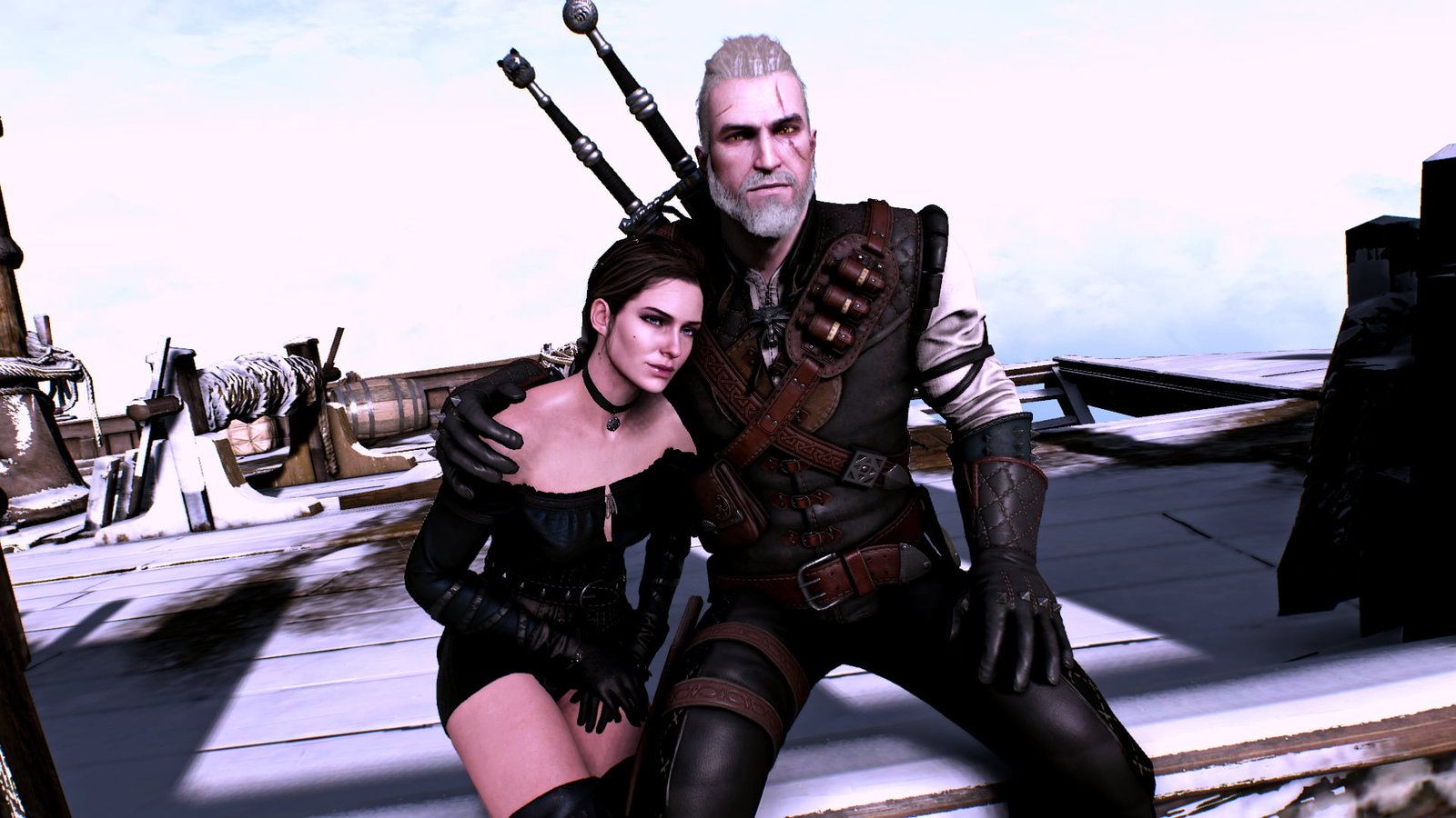 The Witcher 3 Wild Hunt Geralt of Rivia Yennefer 2k