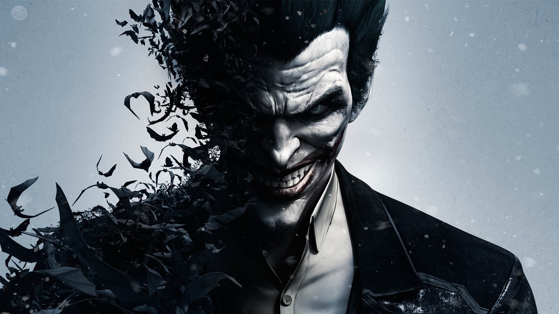 The Joker poster Batman Arkham Origins video games men people 2k