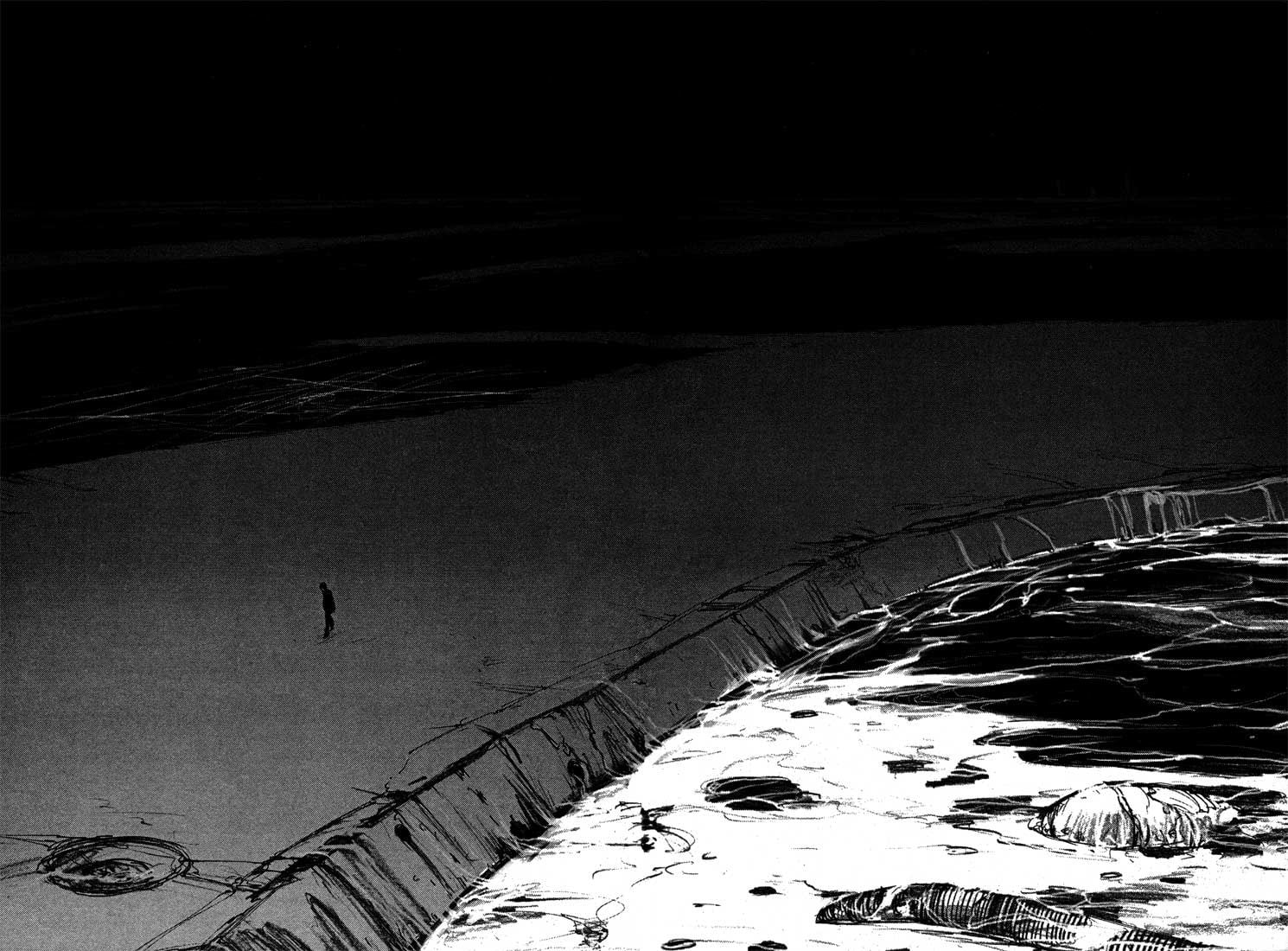 Tsutomu Nihei Blame water no people nature high angle view