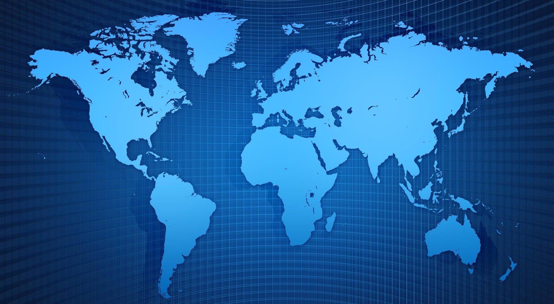 Blue World Map HD Wallpaper world map vector art Travel Maps 2k