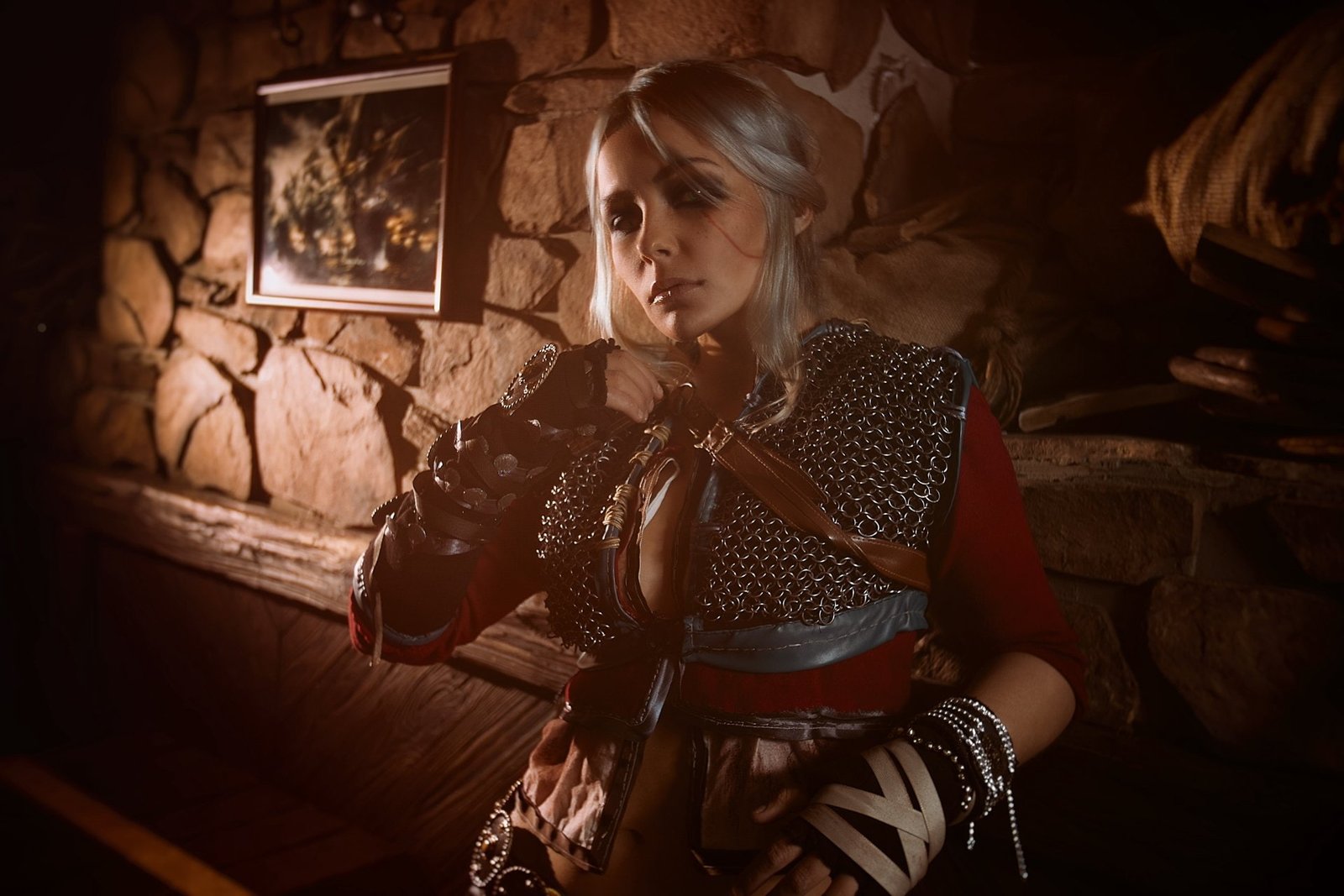 Women Cosplay Ciri The Witcher 2k
