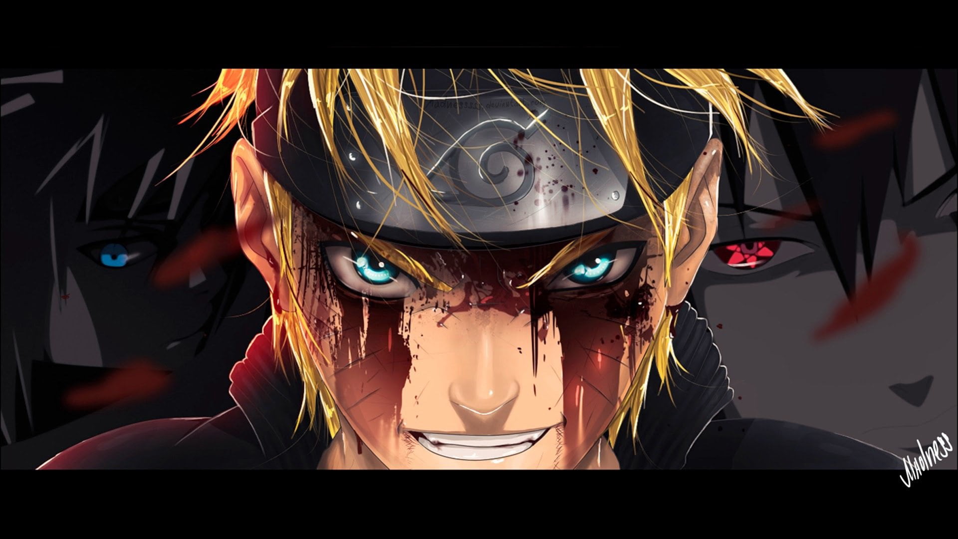 Uzamaki Naruto Anime Minato Namikaze Uzumaki Sasuke Uchiha 2k