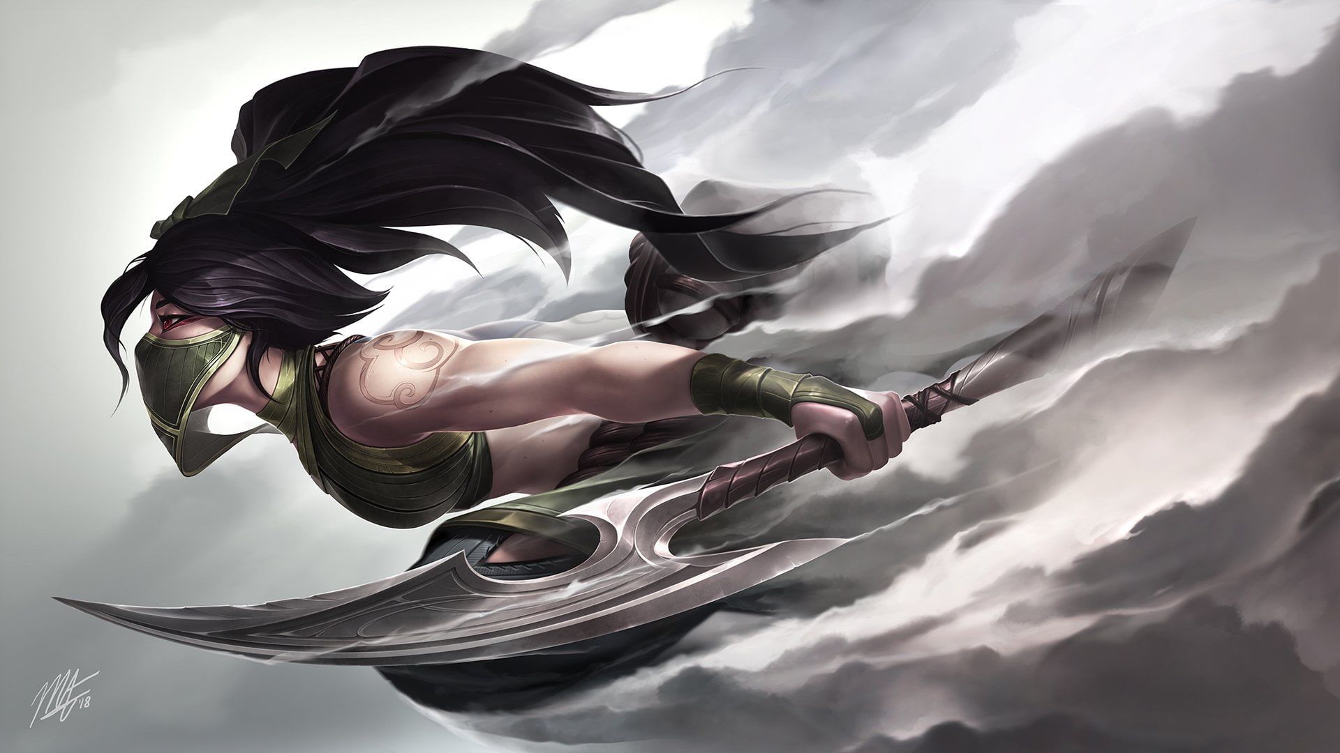 Video Game League Of Legends Akali 2k