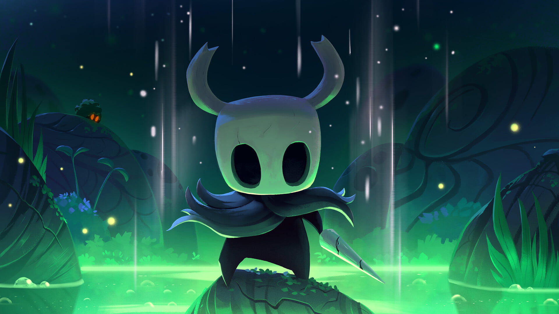 video games Hollow Knight game art fantasy 2k