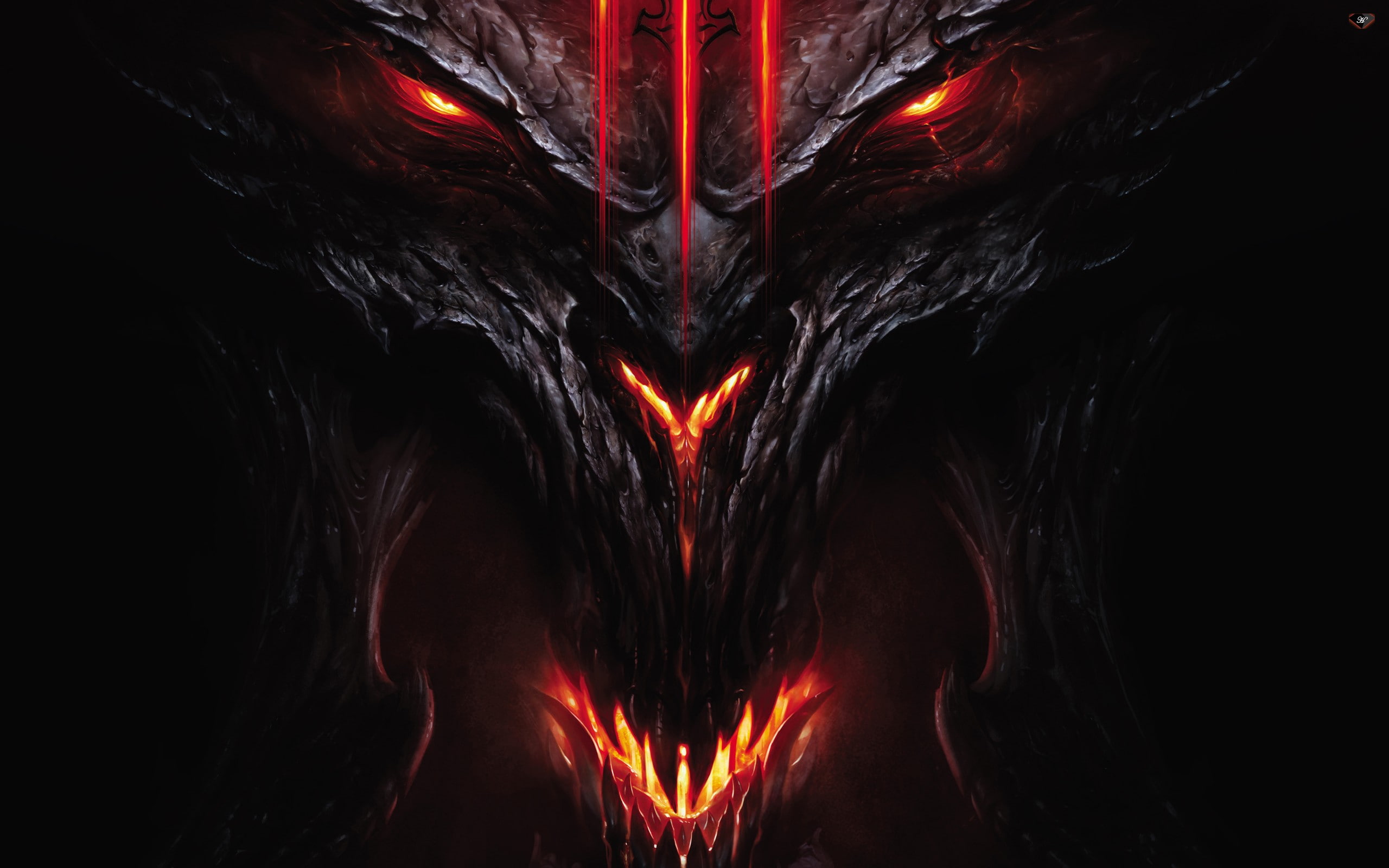 Diablo 3 poster video games III demon no people nature 2k