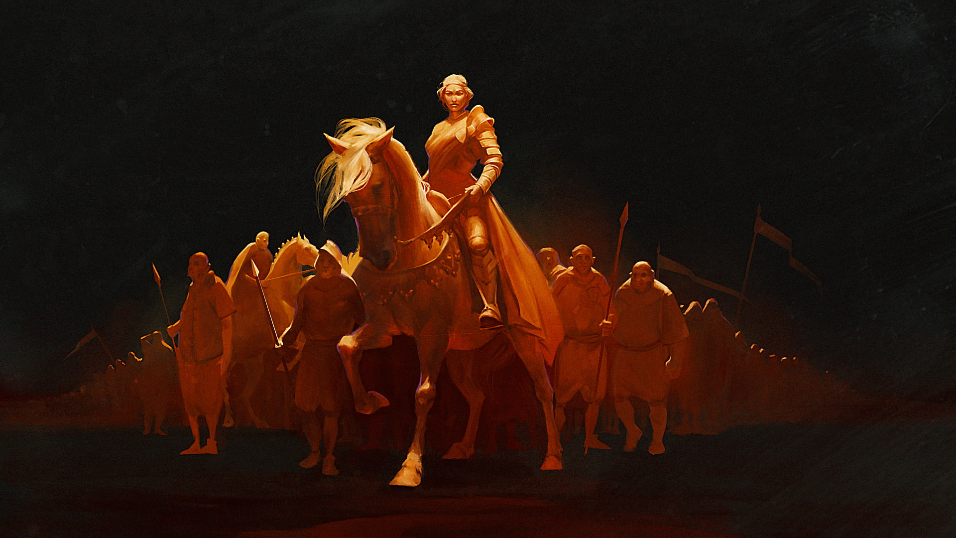 digital art artwork video games women Gwent Thronebreaker The Witcher Tales 2k