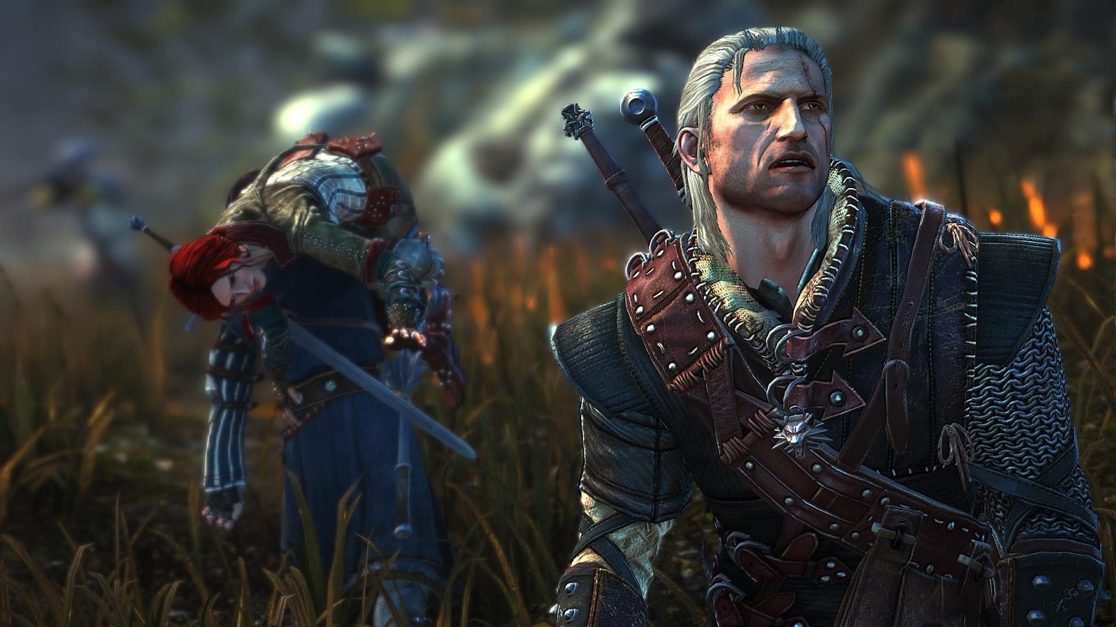 fantasy merigold roche triss vernon warrior witcher 2k