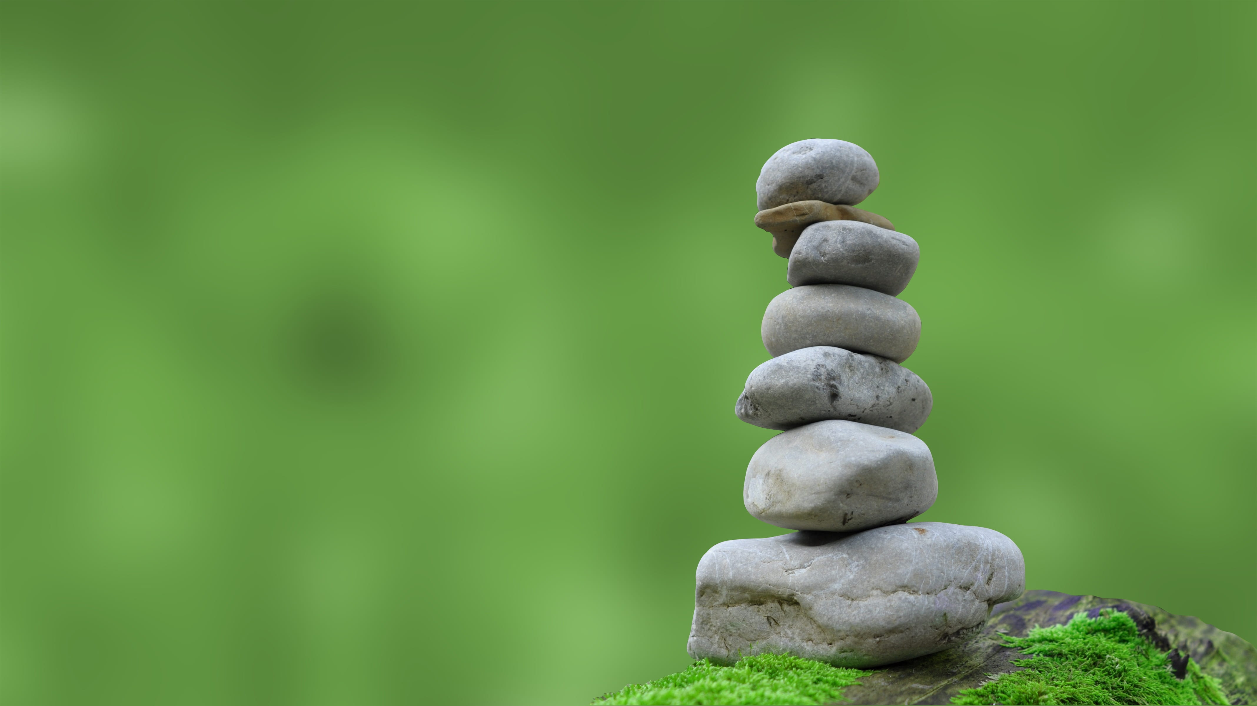 focal focus photography of stack gray stones zen pile meditation 2k 4k