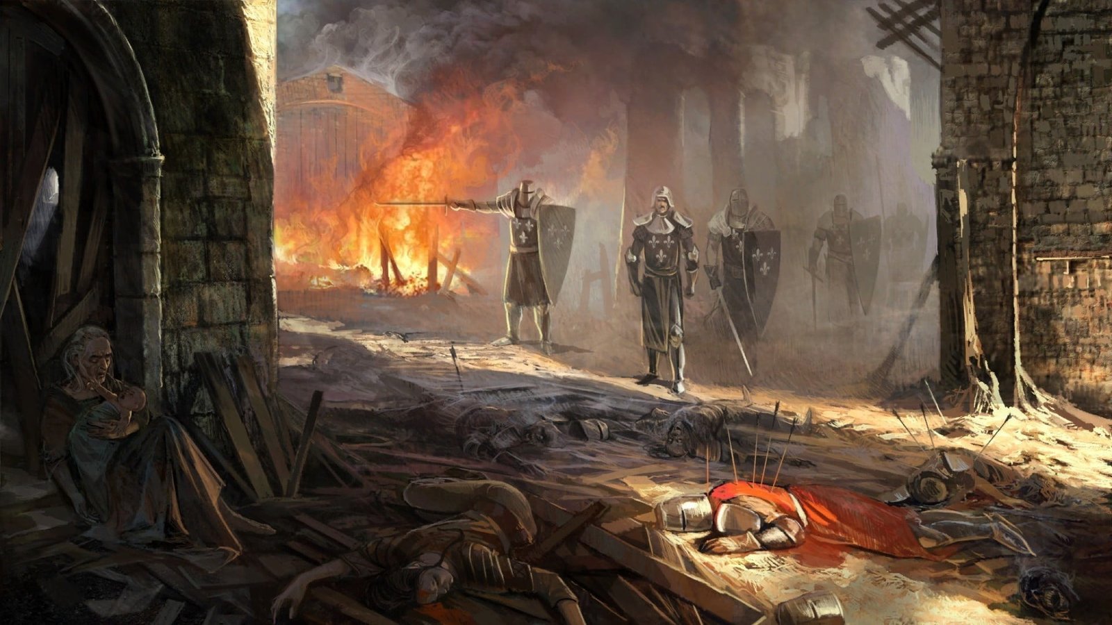 game application digital wallpaper The Witcher video games 2k