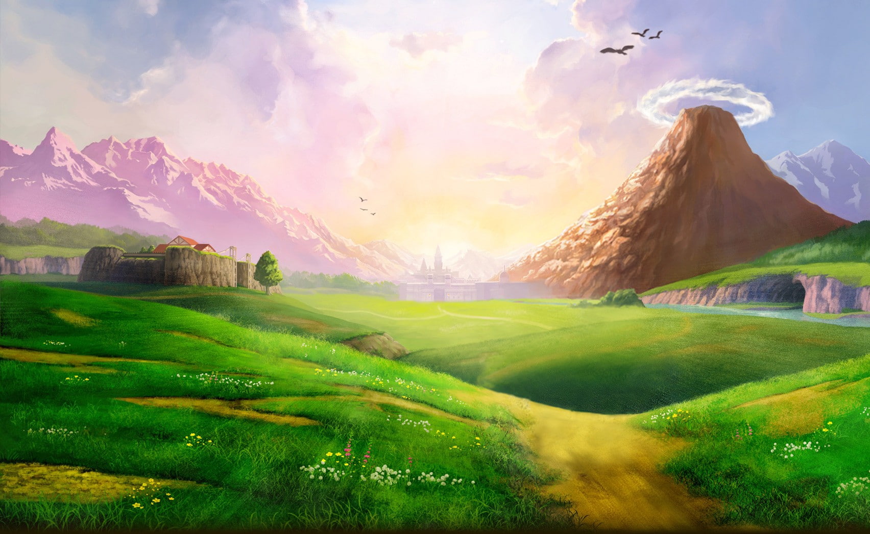 Heavenly Landscape Nature Scenery 2k