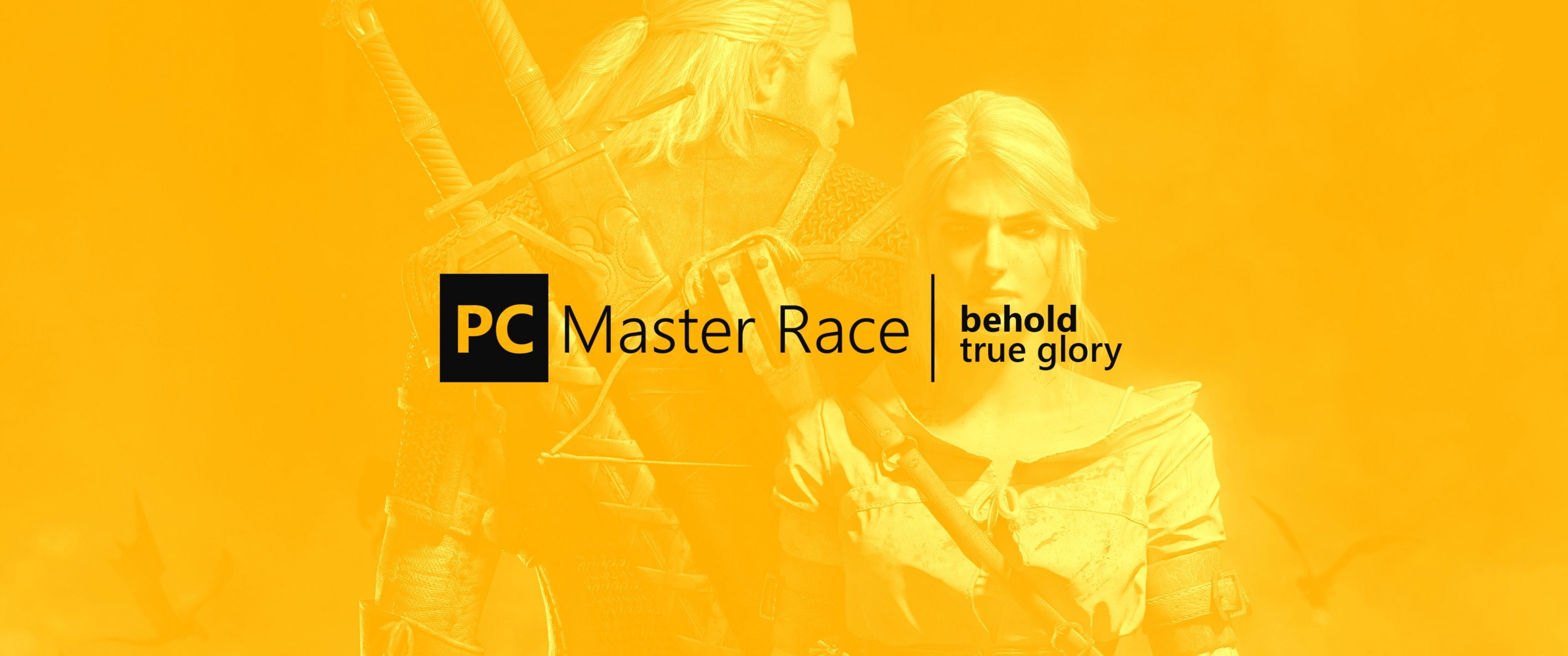 PC Master Race gaming Geralt of Rivia The Witcher 3 Wild Hunt 2k