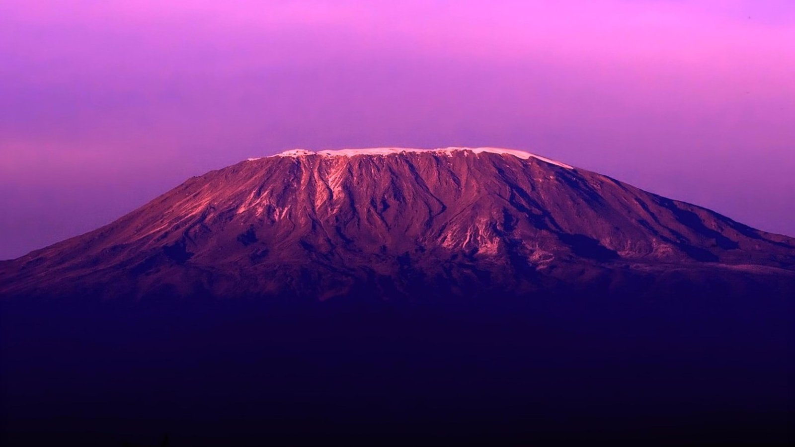 phenomenon africa purple sky national park kilimanjaro 2k 4k