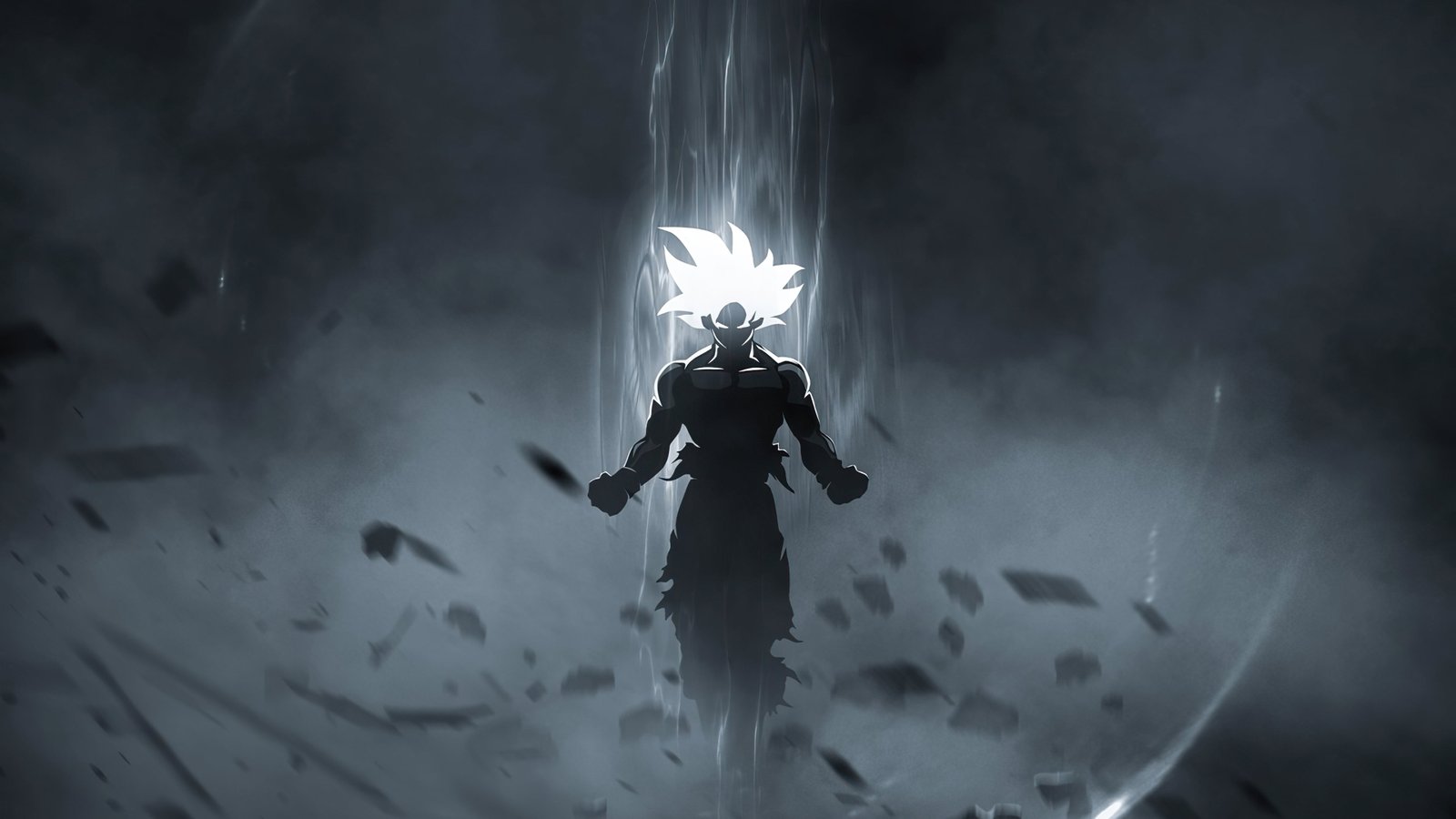 Son Goku anime saiyan Dragon Ball Z digital art artwork 2k 4k