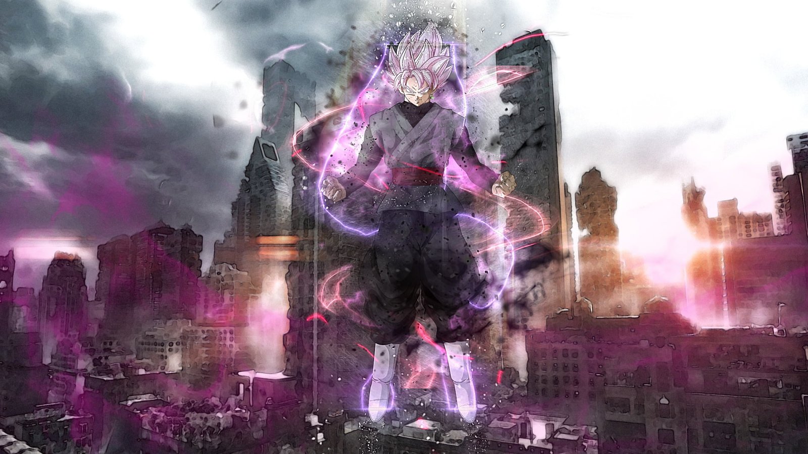 Super Saiyan Rose Goku Dragon Ball Black 2k