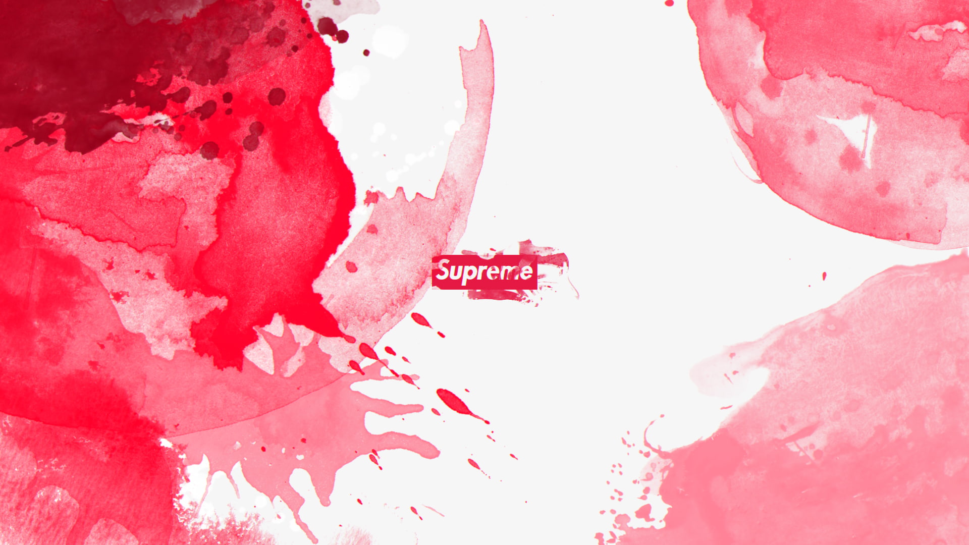 supreme nature red paint stained splattered abstract 2k
