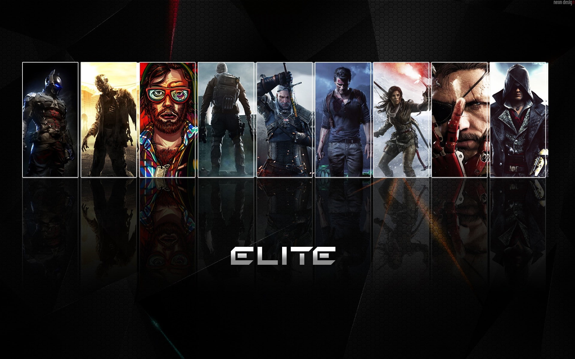 the witcher 3 wild hunt assassins creed tomb raider hotline miami 2 metal gear solid v phantom pain batman arkham knight 2k