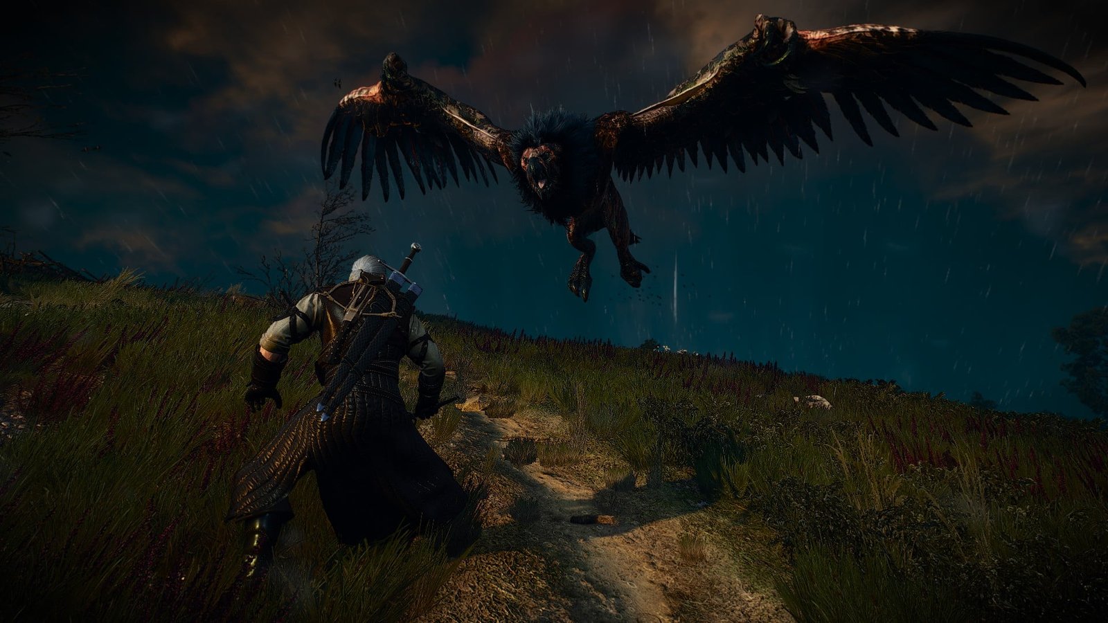 The Witcher 3 Wild Hunt Geralt of Rivia griffin 2k