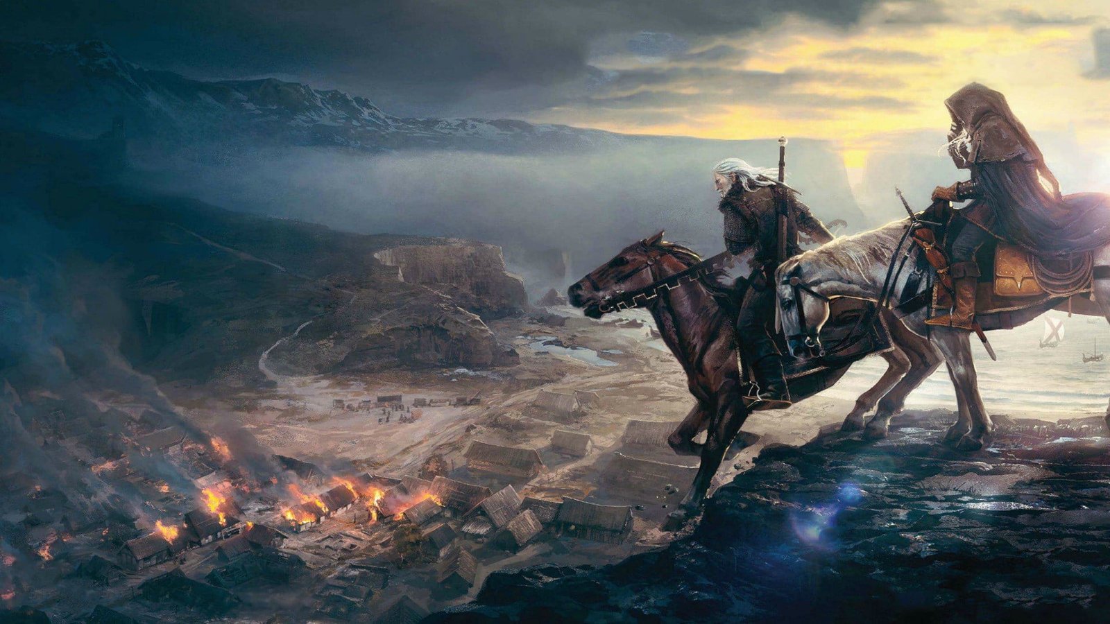 The Witcher wallpaper 3 Wild Hunt Cirilla Fiona Elen Riannon 2k