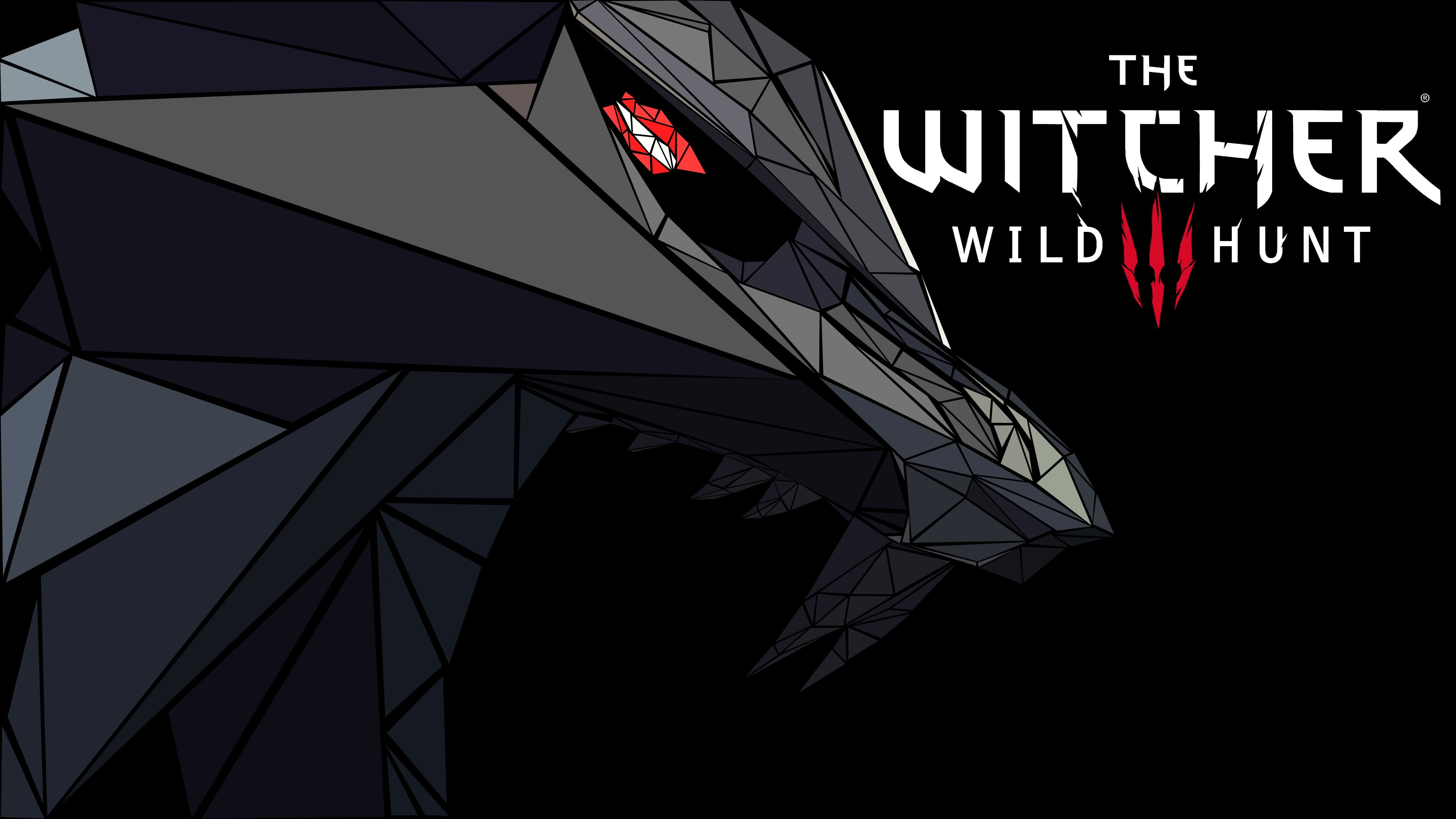The Witcher Wild Hunt illustration the witcher 3 art vector 2k 4k