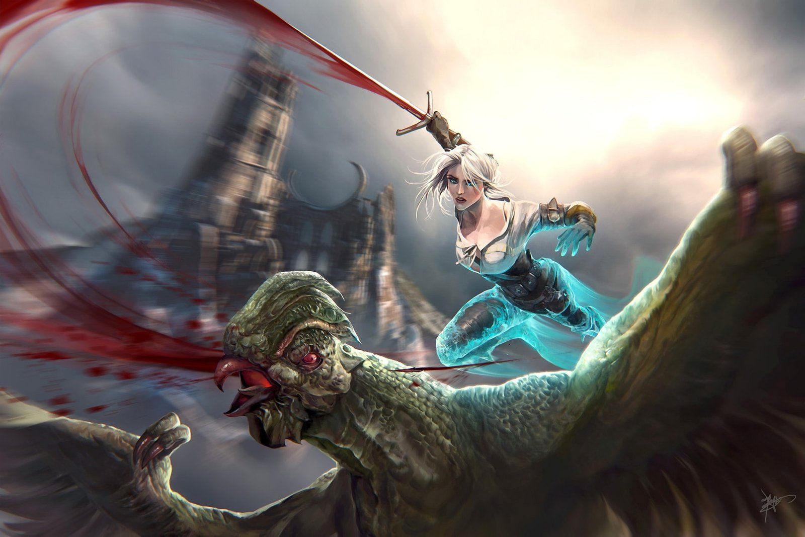 The Witcher 3 Wild Hunt Blood Ciri 2k