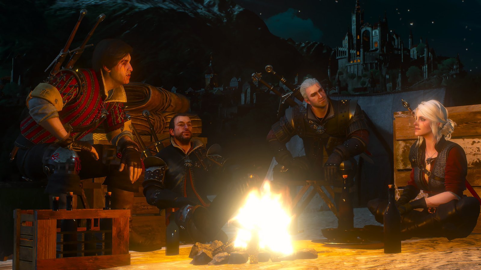 The Witcher 3 Wild Hunt Ciri Geralt of Rivia 2k