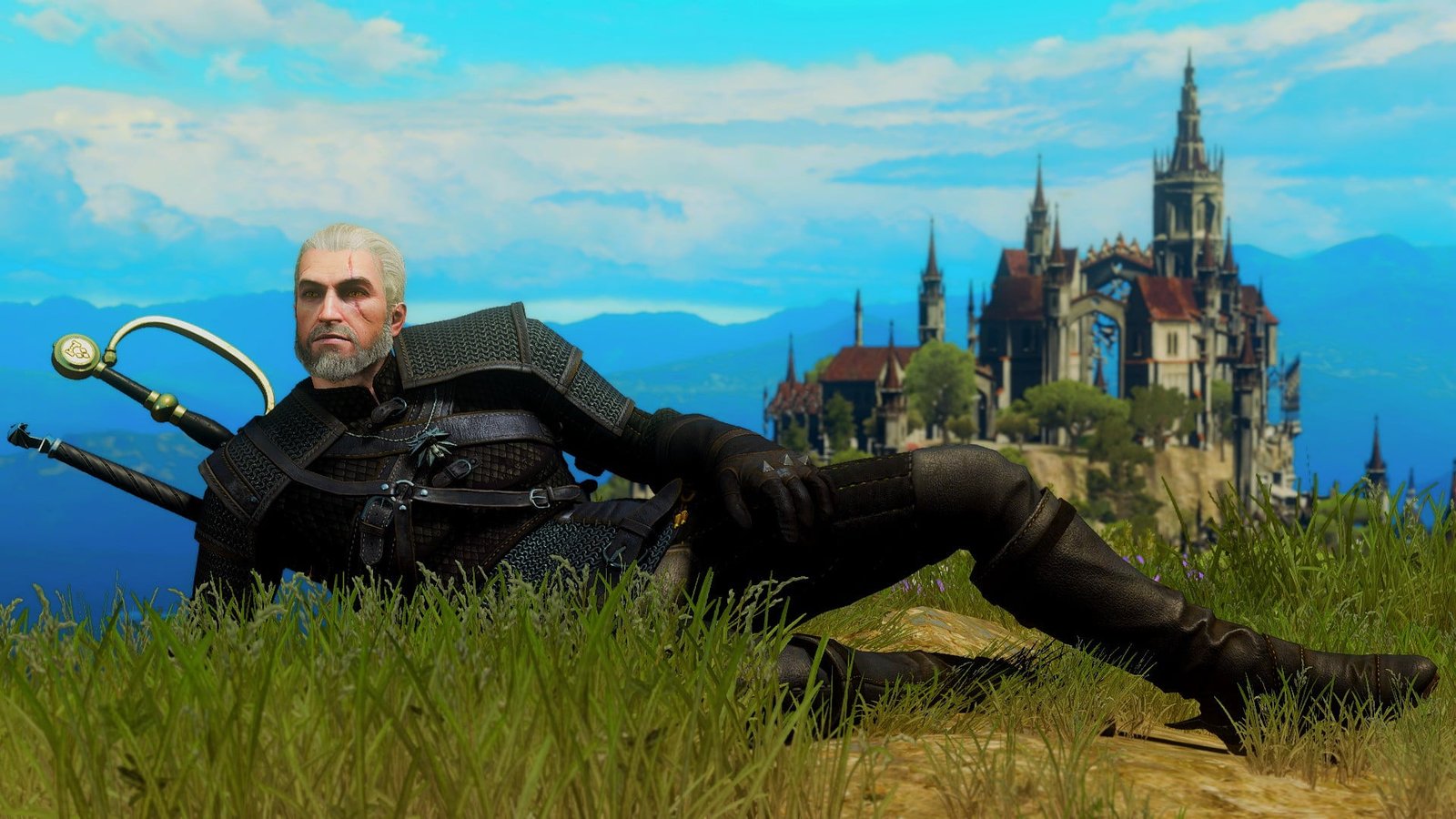 Witcher game application Geralt of Rivia The 3 Wild Hunt 2k