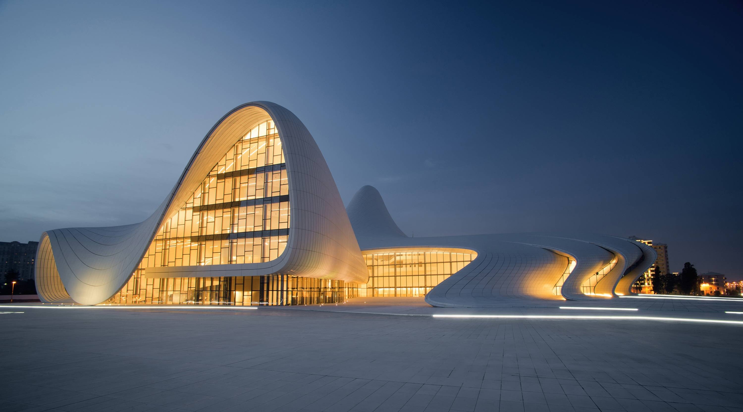 Zaha Hadid Queen of the Curve architecture modern Azerbaijan 2k