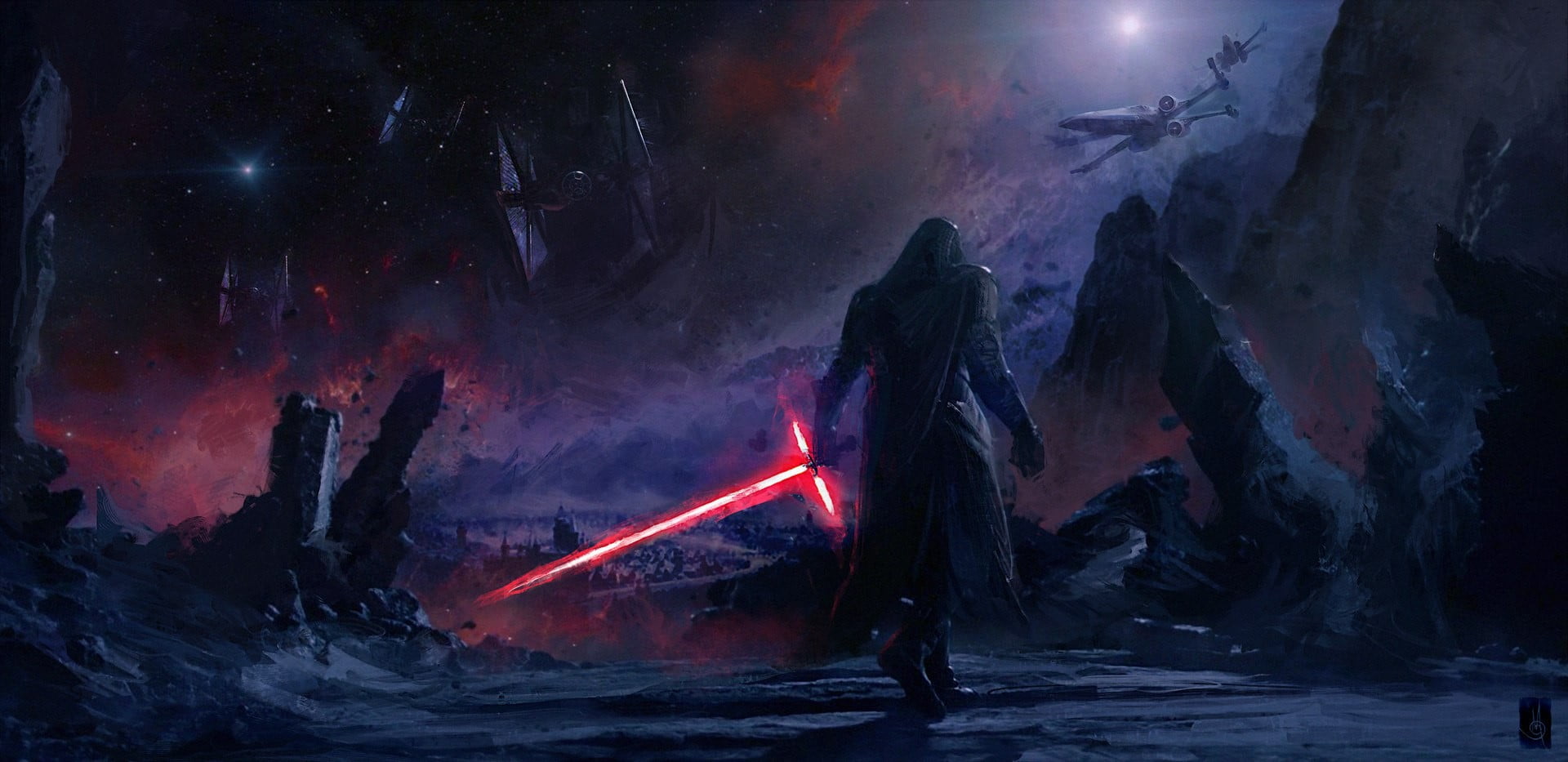 Guardians of The Galaxy wallpaper Star Wars Kylo Ren Force Awakens 2k