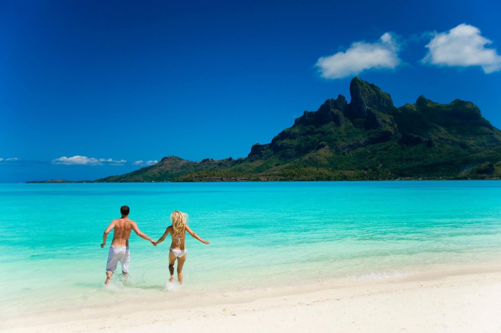 landscape beach people couple 2k