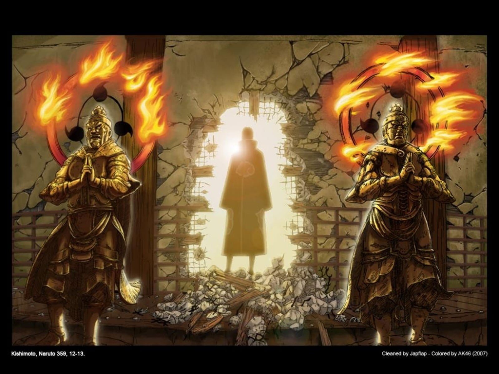 Naruto Uchiha Itachi digital wallpaper anime Shippuuden 2k