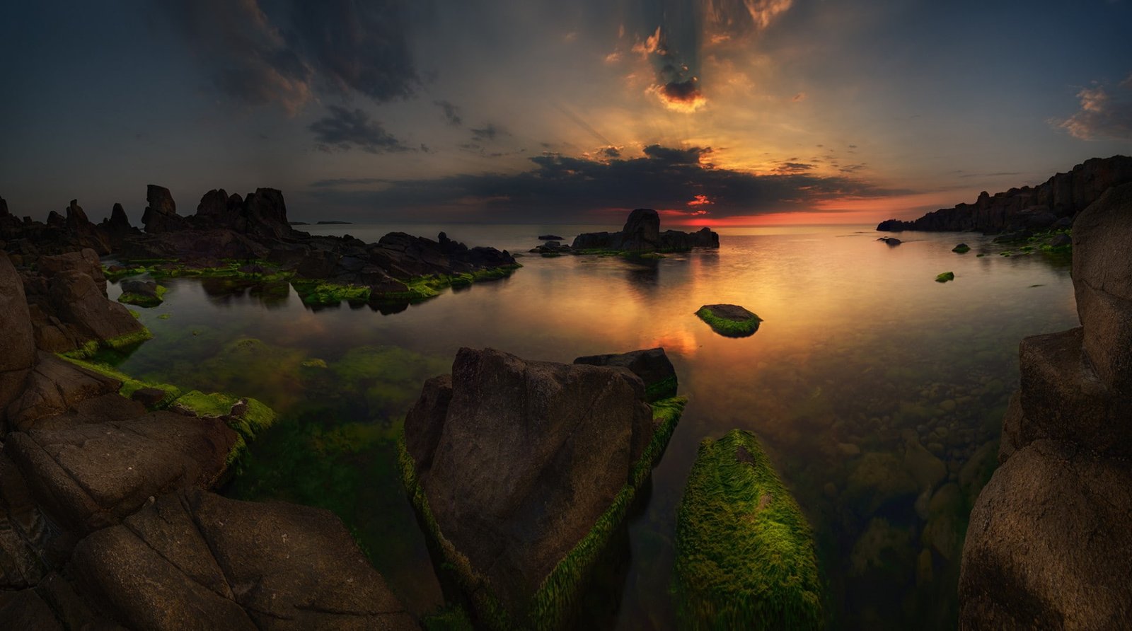 Pacific Ocean beach nature sky scenics water 2k