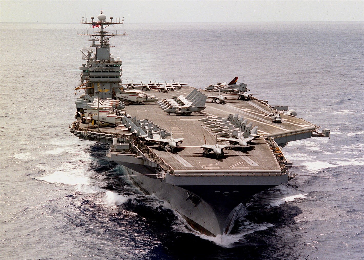 aircraft carrier warship military vehicle water sea transportation