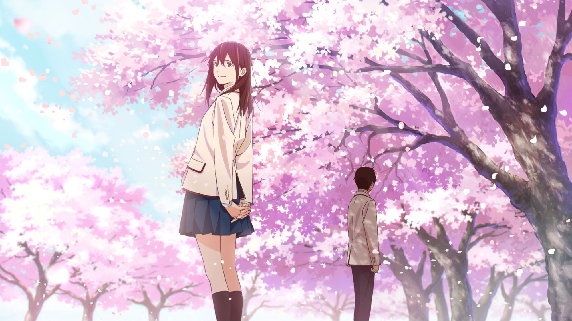 Anime I Want To Eat Your Pancreas Haruki Shiga Sakura Yamauchi 2k