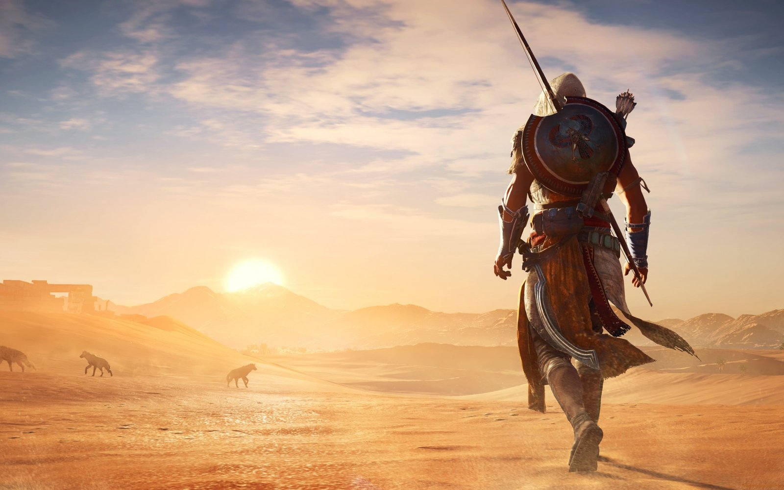 Assassin's Creed game cover video games Origins 2k
