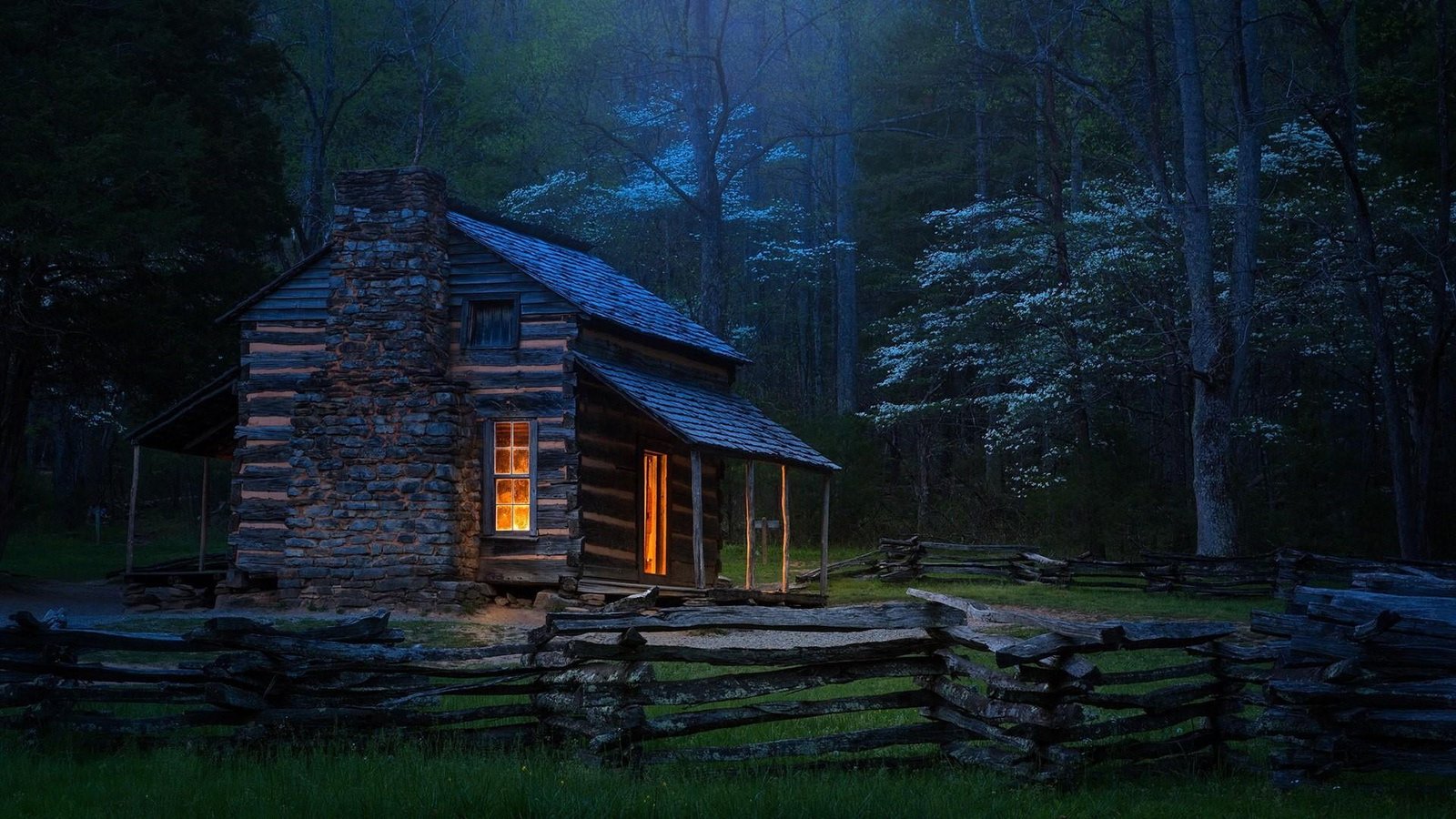 hut tennessee smokies national park great smoky mountains 2k