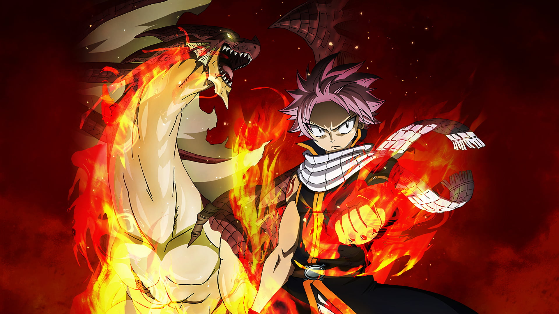 Natsu Fairy Tail Anime Igneel Dragneel 2k