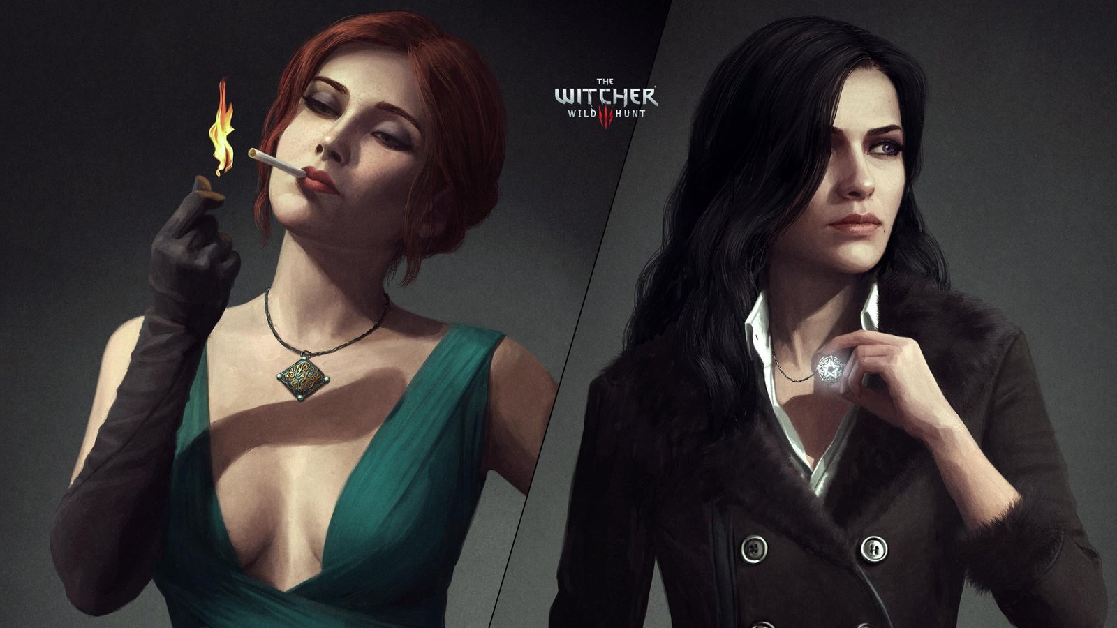 The Witcher female character collage 3 Wild Hunt 40 2k