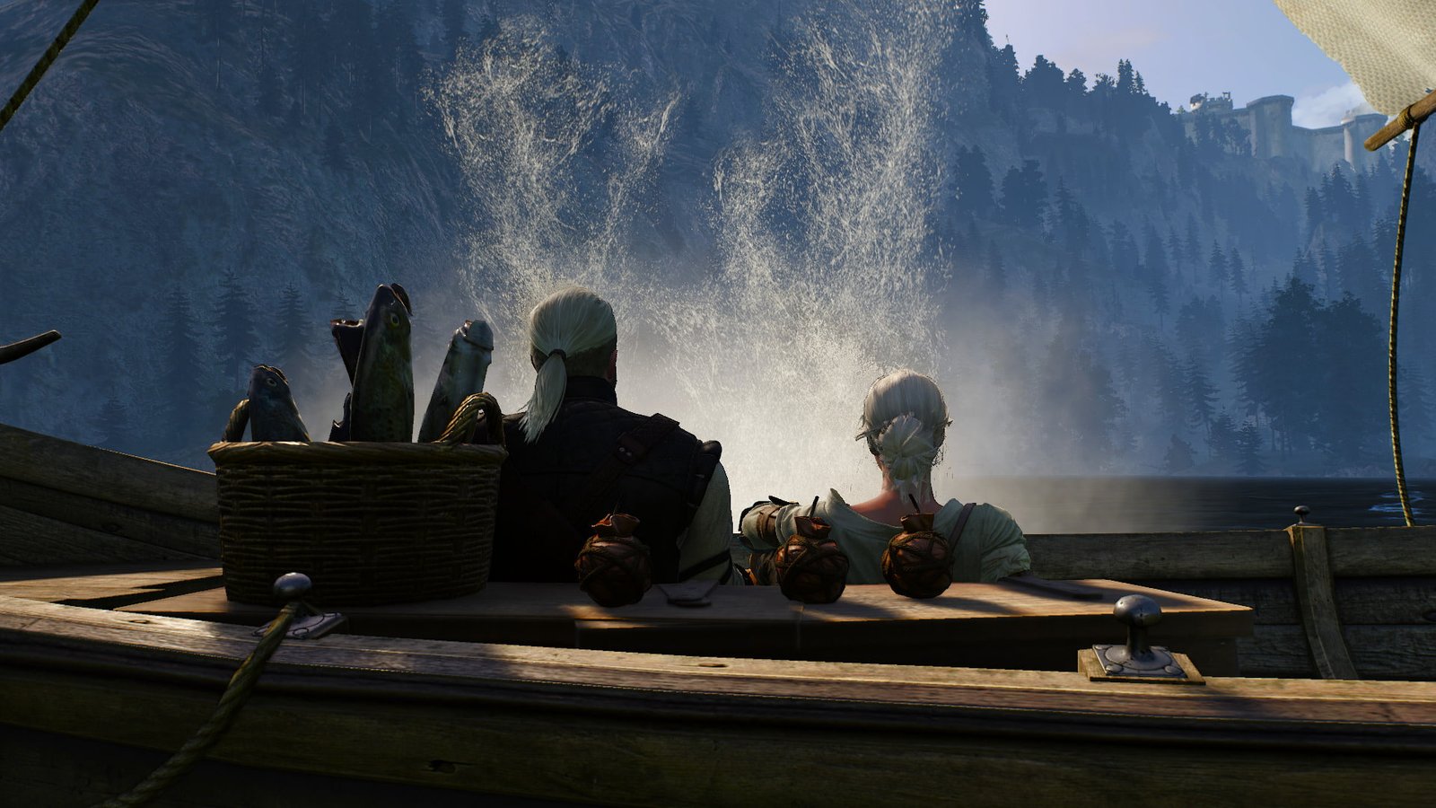 The Witcher 3 Wild Hunt Ciri Geralt of Rivia 2k