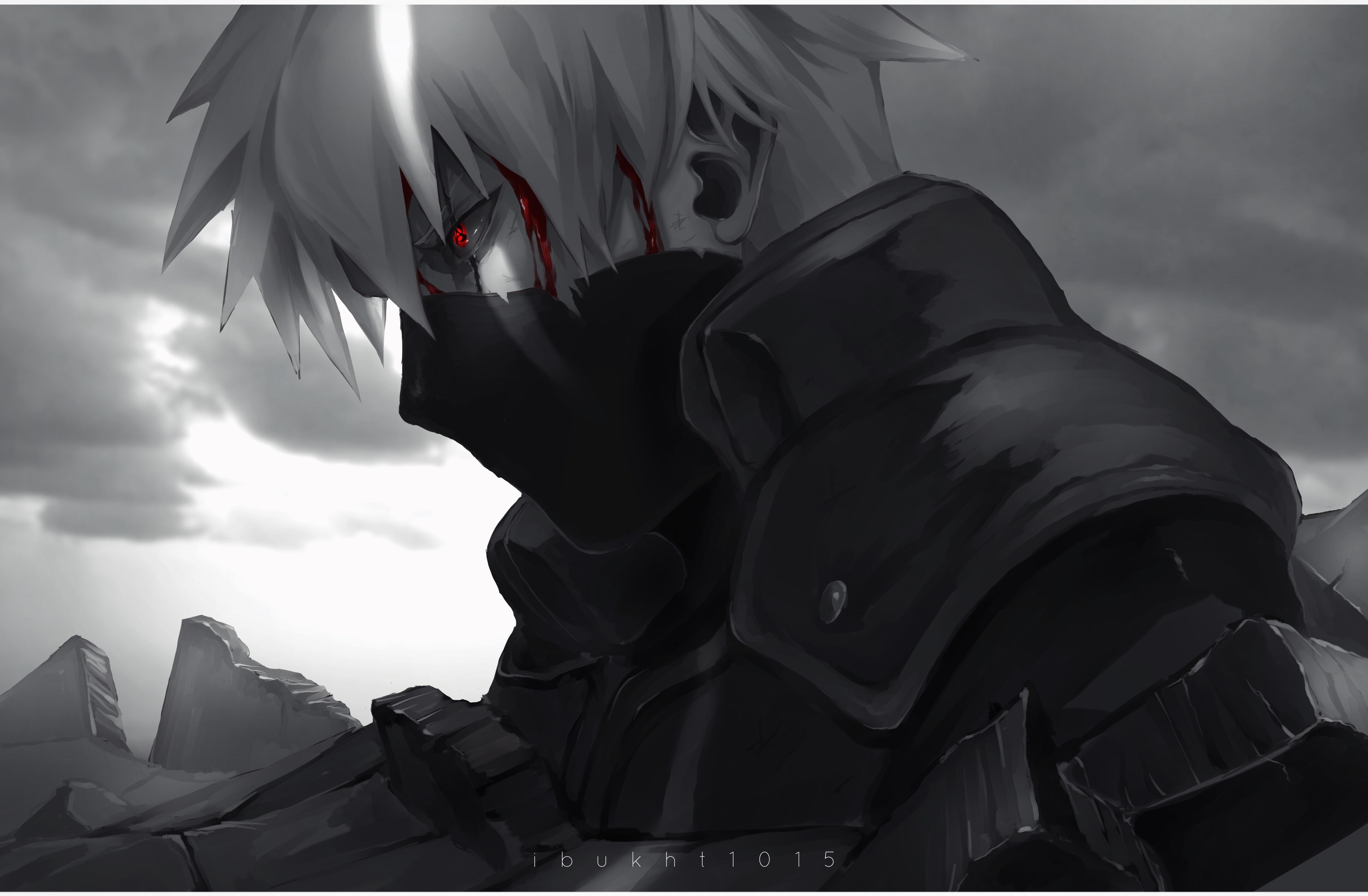 Anime Naruto Kakashi Hatake 2k 4k