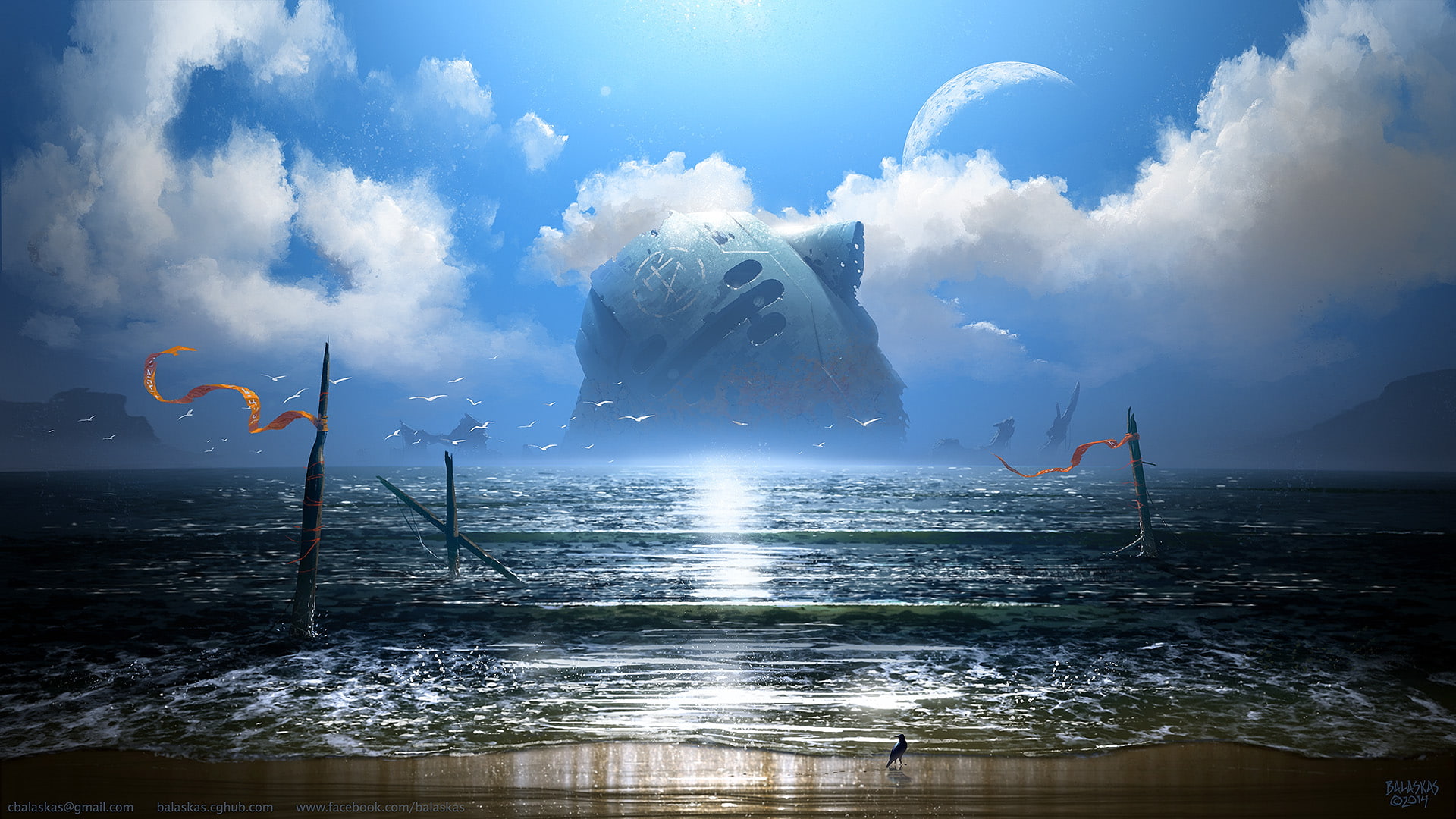 beach Christopher Balaskas No Mans Sky 2k