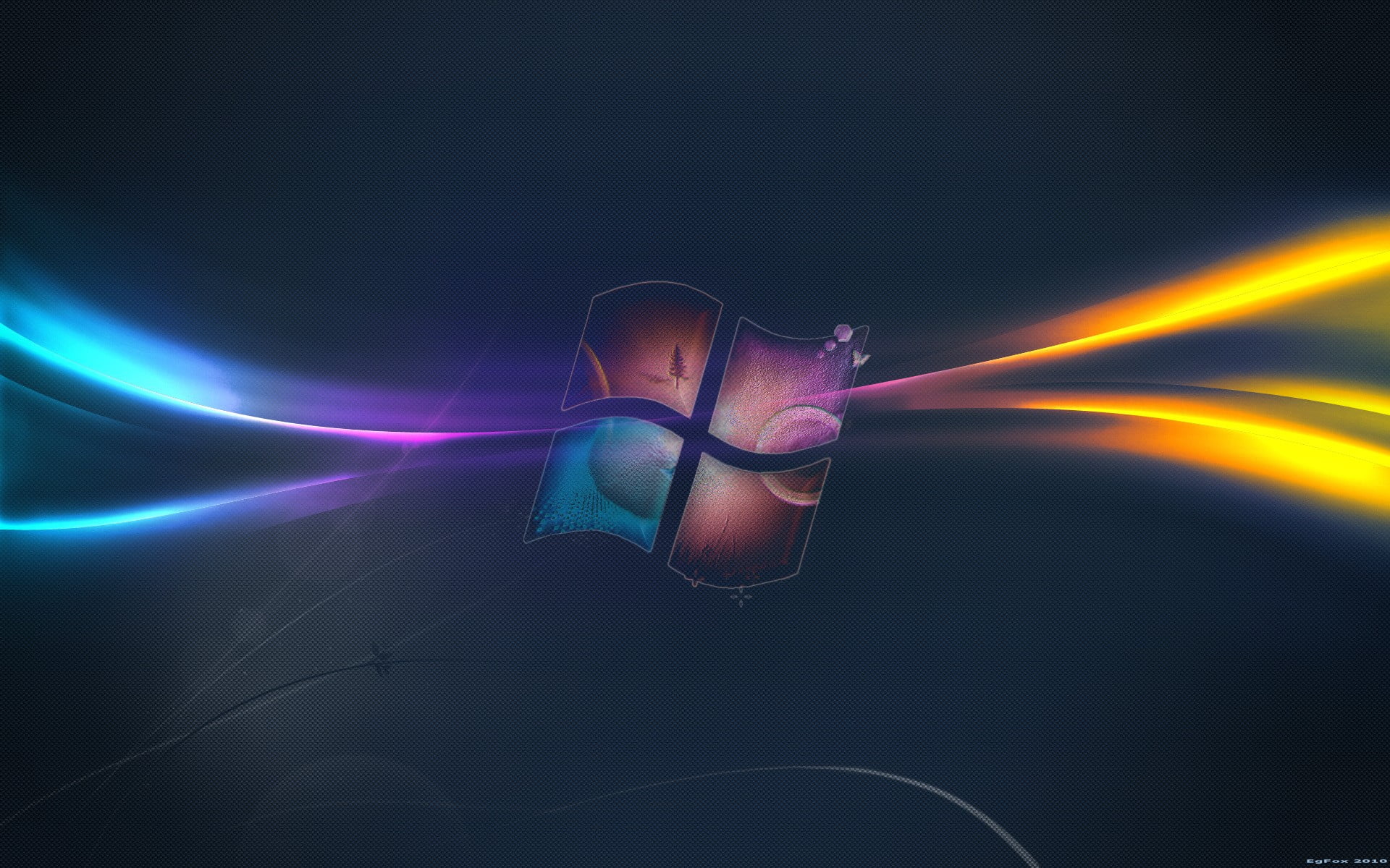 Microsoft logo Windows 7 operating system 2k