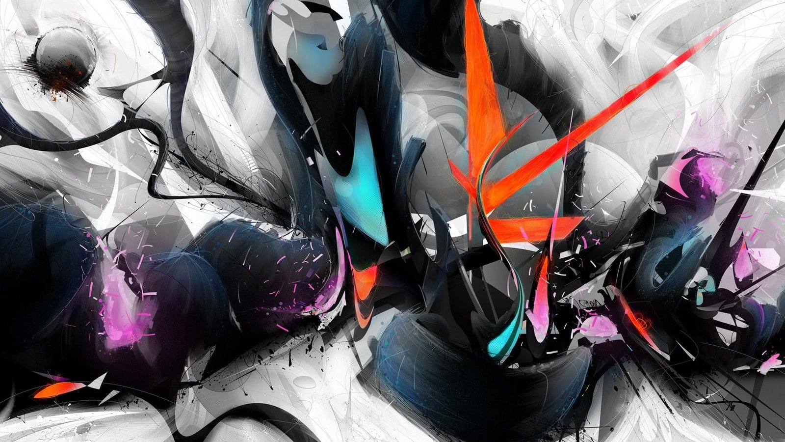 multicolored art illustration abstract Rik Oostenbroek digital 2k