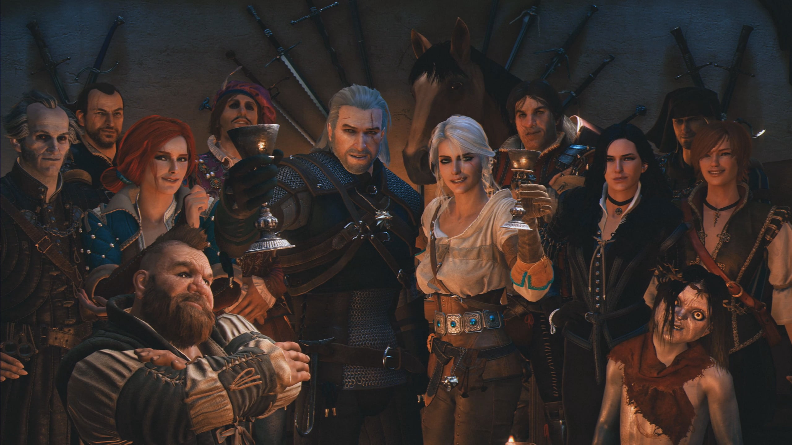The Witcher wallpaper 3 Wild Hunt Ciri Geralt of Rivia 42 2k