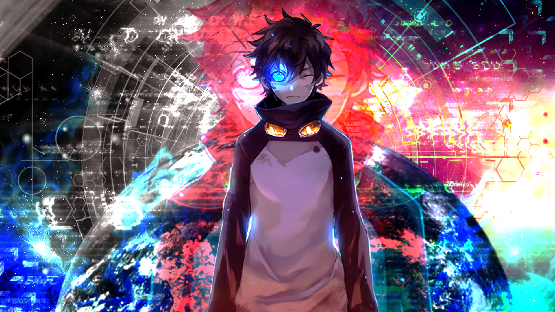anime character boy wallpaper Leonardo Watch Kekkai Sensen 2k
