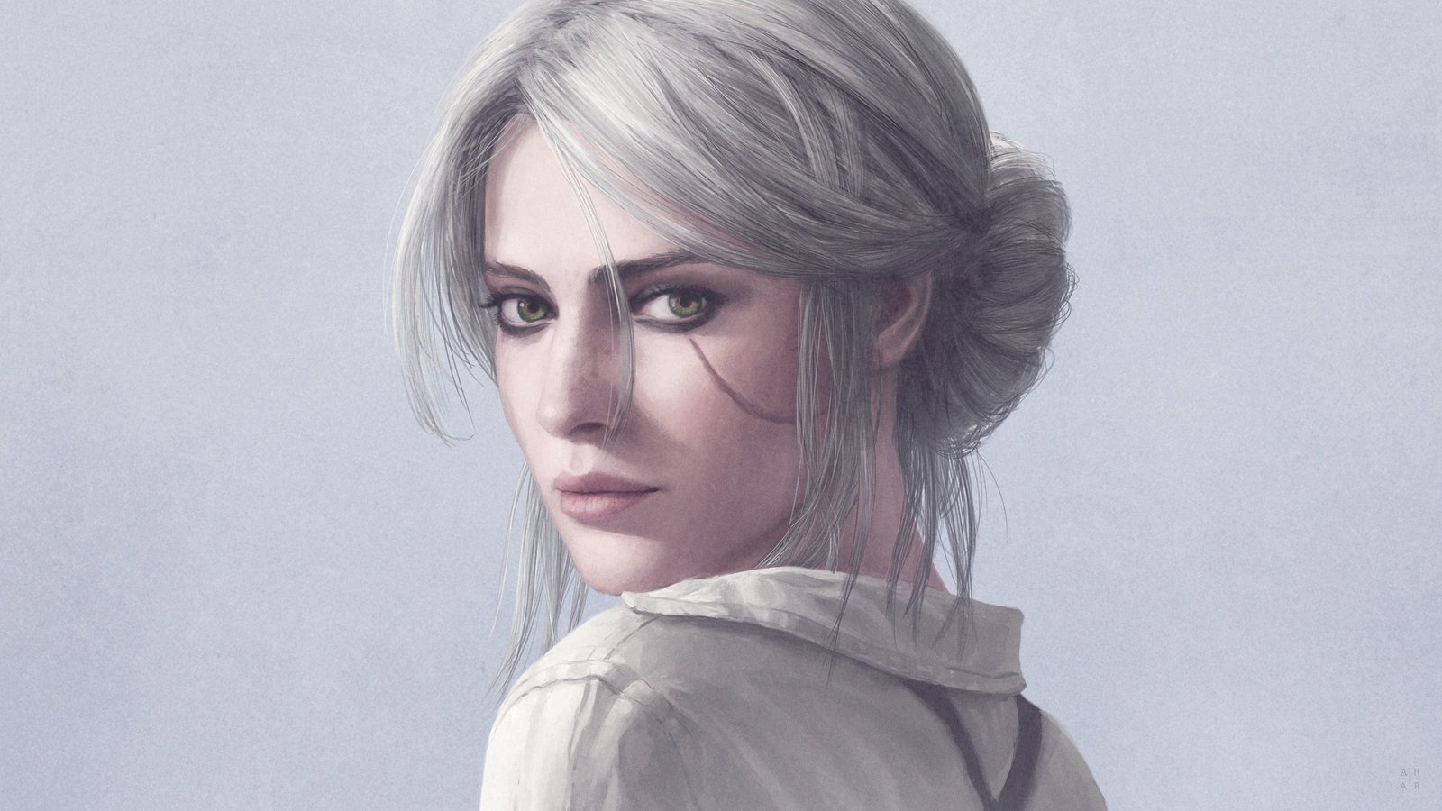 female anime character The Witcher 3 Wild Hunt 2k