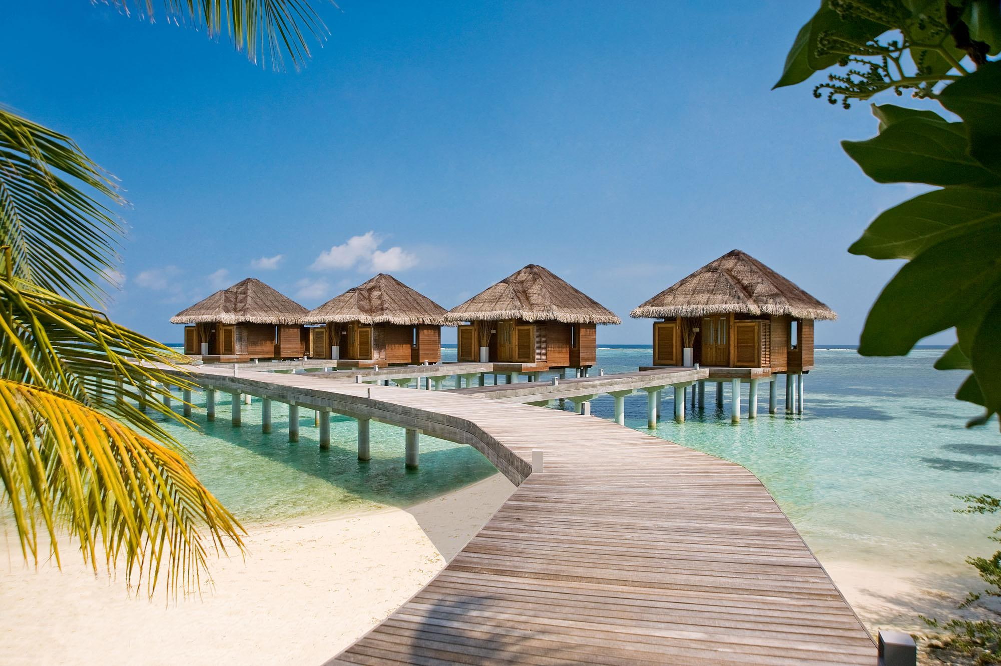 Lux Maldives Water Bungalows lodges resort lagoon beach huts 2k