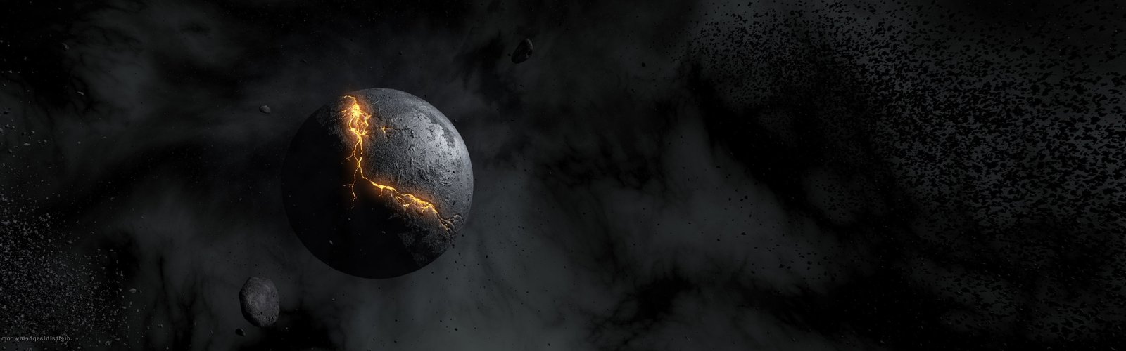 space stars nebula galaxy art Digital Blasphemy 2k 4k