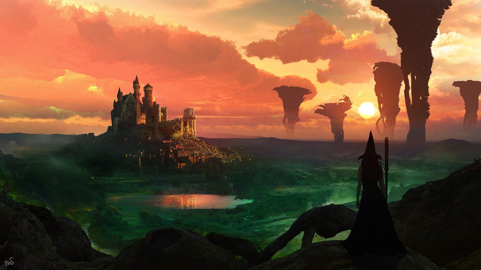 Witch castle HD wallppaers 2k